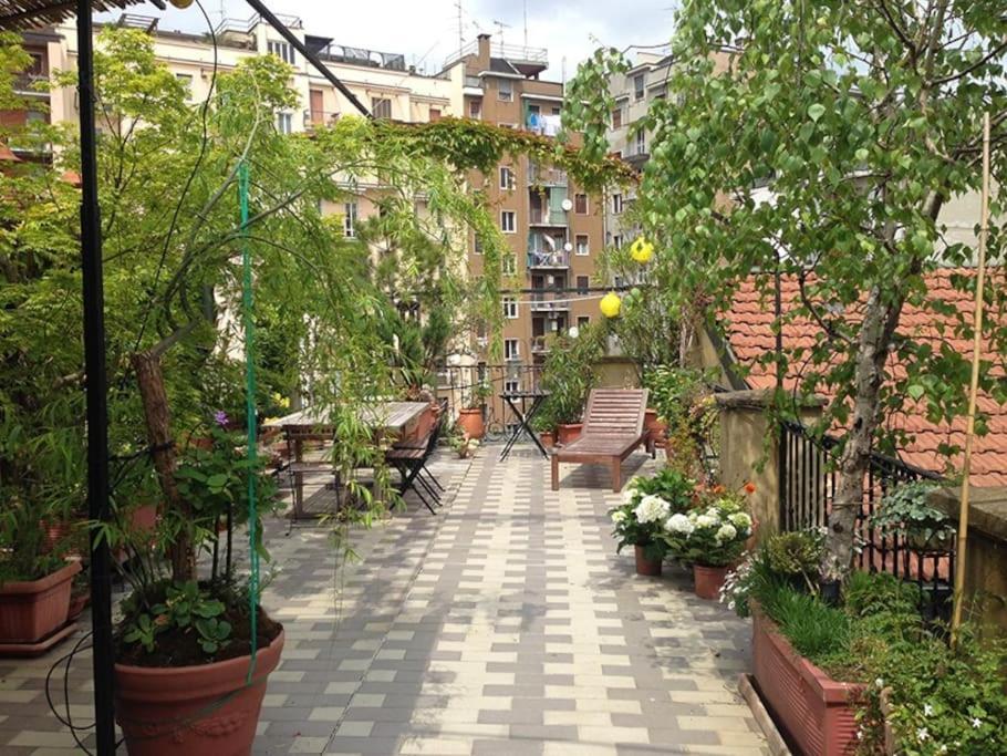 Design&Terrazzo A 5 Min Dal Centro - Laura'S House Apartment Milan Bagian luar foto